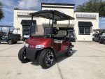 New 2022 E-Z-GO Golf Cart Freedom® RXV® 48V Electric Inferno Red